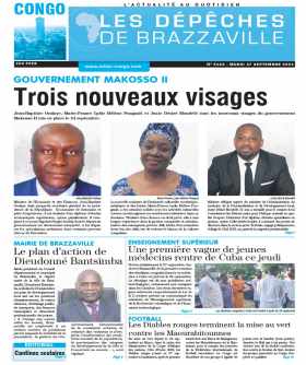Cover Les Dépêches de Brazzaville - 4345 