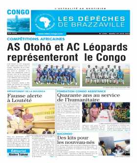 Cover Les Dépêches de Brazzaville - 4780 