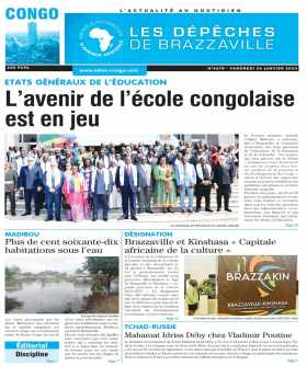 Cover Les Dépêches de Brazzaville - 4678 