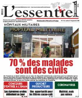 Cover L'Essentiel du Cameroun - 313 