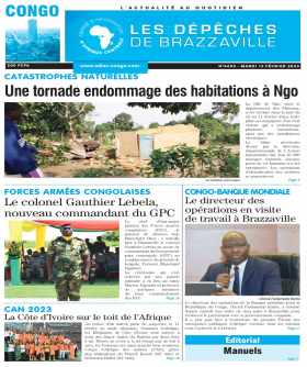 Cover Les Dépêches de Brazzaville - 4690 