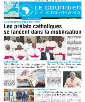 Cover Le Courrier de Kinshasa - 4378 