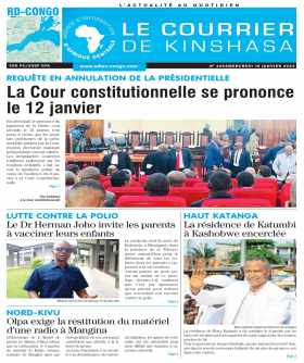 Cover Le Courrier de Kinshasa - 4666 