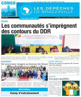 Cover Les Dépêches de Brazzaville - 4592 