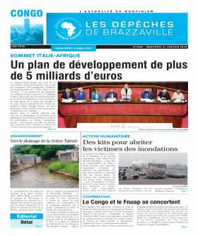 Cover Les Dépêches de Brazzaville - 4681 