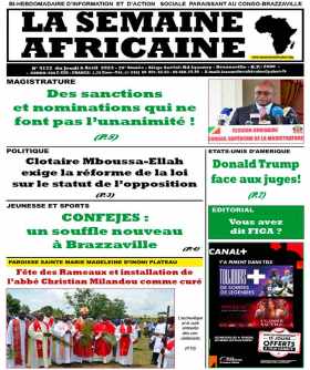 Cover La Semaine Africaine - 4172 