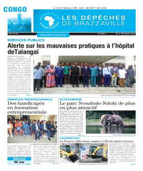 Cover Les Dépêches de Brazzaville - 4683 