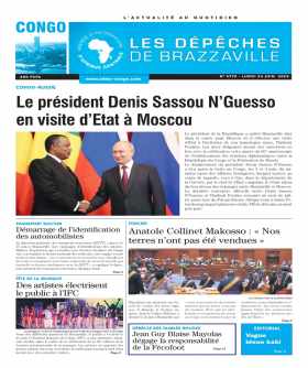 Cover Les Dépêches du Bassin du Congo - 4779 