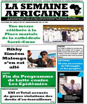 Cover La Semaine Africaine - 4124 