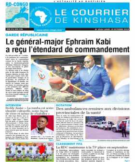Cover Le Courrier de Kinshasa - 04354 