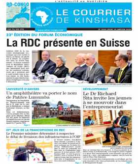 Cover Le Courrier de Kinshasa - 4425 