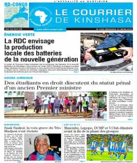 Cover Le Courrier de Kinshasa - 4469 