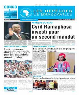 Cover Les Dépêches de Brazzaville - 4777 