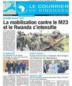 Cover Le Courrier de Kinshasa - 4384 