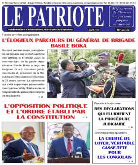 Cover Le Patriote - 763 