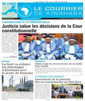 Cover Le Courrier de Kinshasa - 4626 