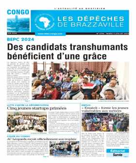 Cover Les Dépêches de Brazzaville - 4790 