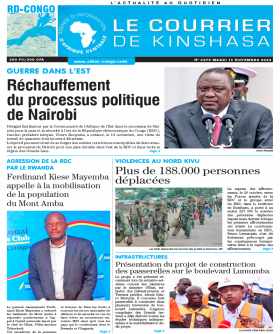 Cover Le Courrier de Kinshasa - 4379 