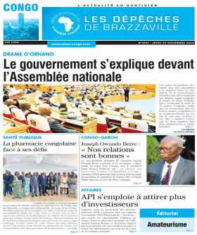 Cover Les Dépêches de Brazzaville - 4641 