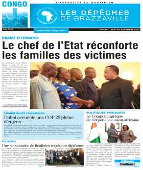 Cover Les Dépêches de Brazzaville - 4645 
