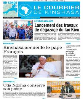 Cover Le Courrier de Kinshasa - 4433 