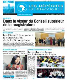 Cover Les Dépêches de Brazzaville - 4390 