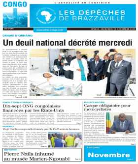 Cover Les Dépêches de Brazzaville - 4640 