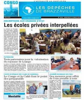 Cover Les Dépêches de Brazzaville - 4469 
