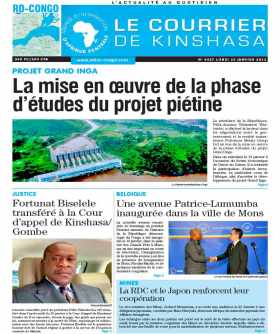 Cover Le Courrier de Kinshasa - 4427 