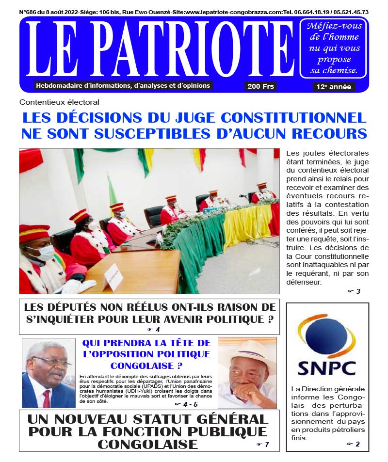 Cover Le Patriote - 686 
